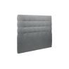 Lit Windsor 90 x 200 cm Sommier Gris