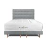 Lit Windsor 160 x 200 cm double Sommier Gris 80x200 cm