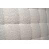 Lit Windsor 160 x 200 cm Sommier bouclette beige clair